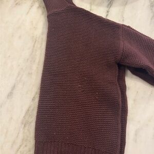 Vince burgundy Knit Pullover